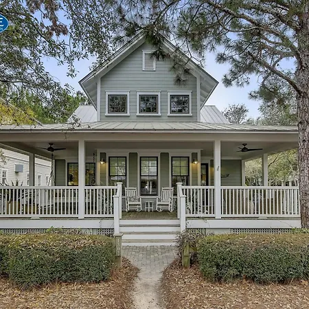 Golf Cart - Screened-In Porch & Grill Station - Close To Camp Watercolor Home